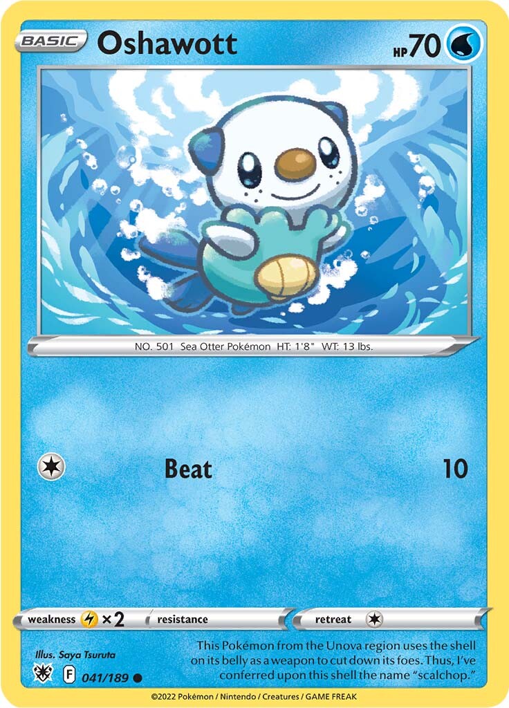 Oshawott (041/189) [Sword & Shield: Astral Radiance] | L.A. Mood Comics and Games