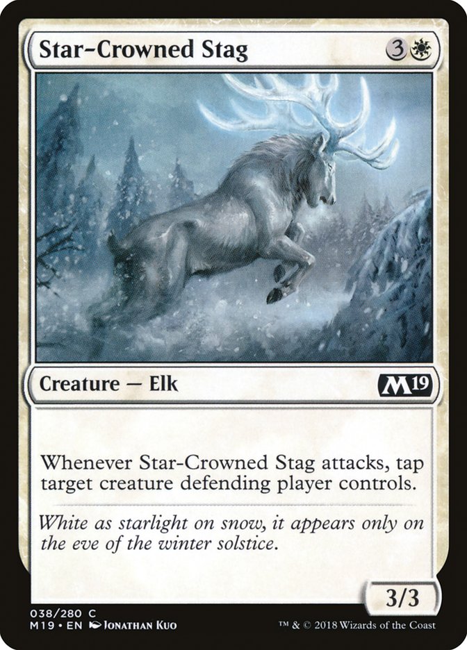 Star-Crowned Stag [Core Set 2019] | L.A. Mood Comics and Games