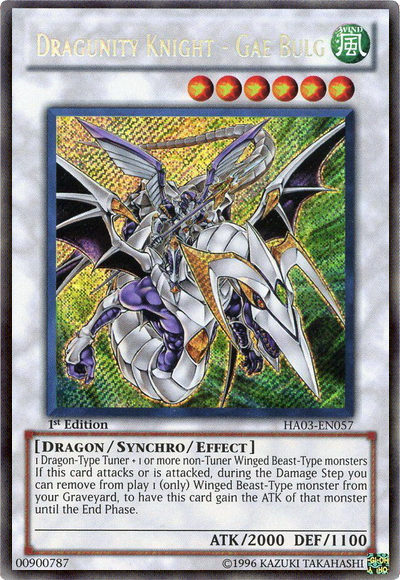 Dragunity Knight - Gae Bulg [HA03-EN057] Secret Rare | L.A. Mood Comics and Games