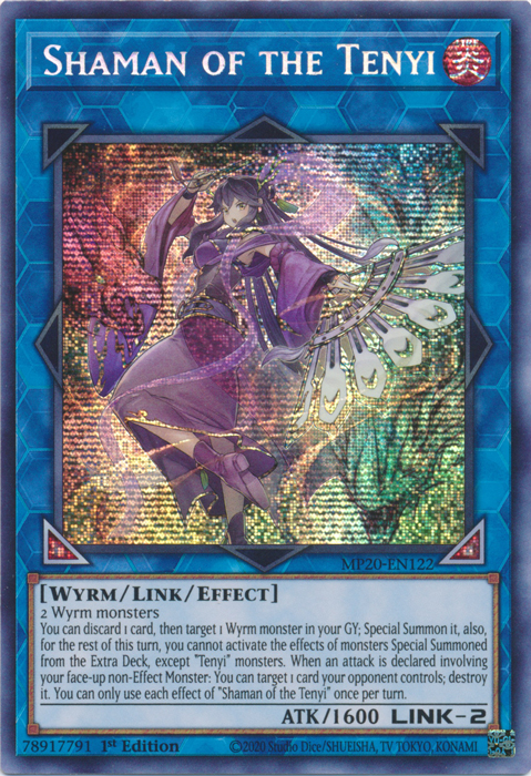 Shaman of the Tenyi [MP20-EN122] Prismatic Secret Rare | L.A. Mood Comics and Games