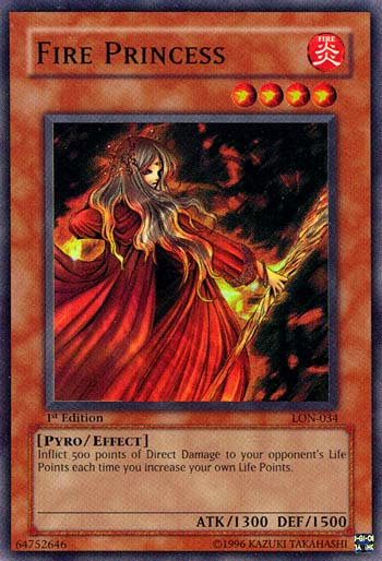 Fire Princess [LON-034] Super Rare | L.A. Mood Comics and Games