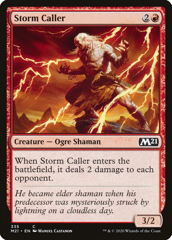 Storm Caller [Core Set 2021] | L.A. Mood Comics and Games