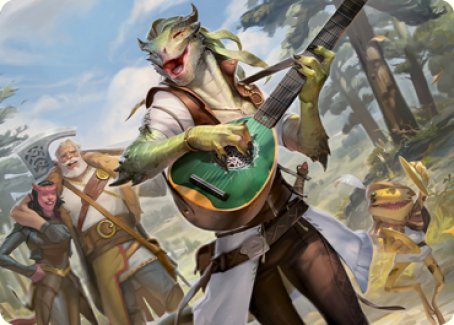 Wandering Troubadour Art Card [Dungeons & Dragons: Adventures in the Forgotten Realms Art Series] | L.A. Mood Comics and Games