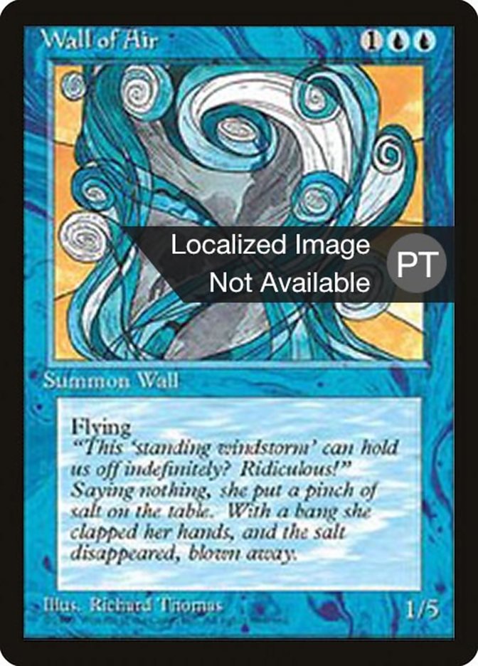 Wall of Air [Fourth Edition (Foreign Black Border)] | L.A. Mood Comics and Games