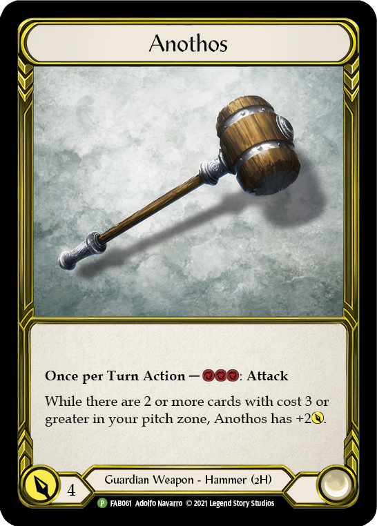 Anothos (Golden) [FAB061] (Promo)  Cold Foil | L.A. Mood Comics and Games