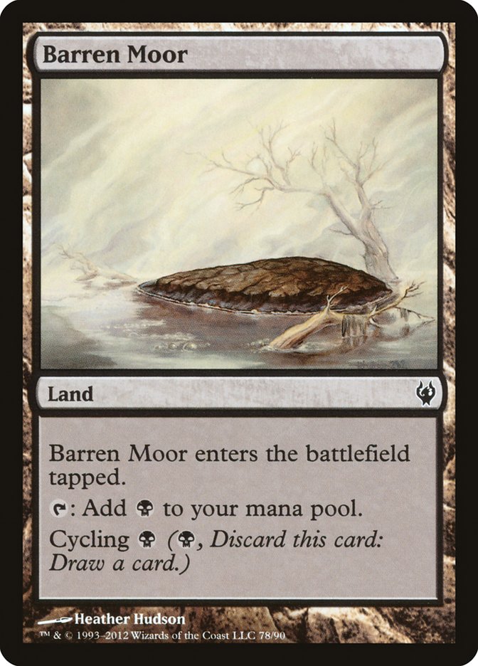 Barren Moor [Duel Decks: Izzet vs. Golgari] | L.A. Mood Comics and Games