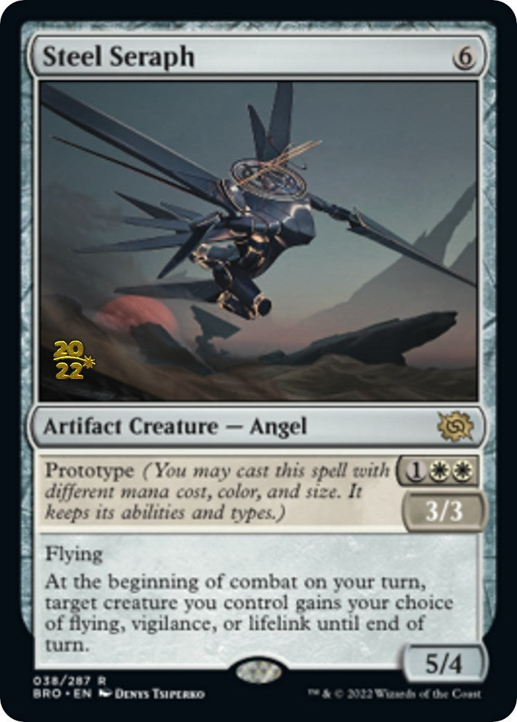 Steel Seraph [The Brothers' War Prerelease Promos] | L.A. Mood Comics and Games