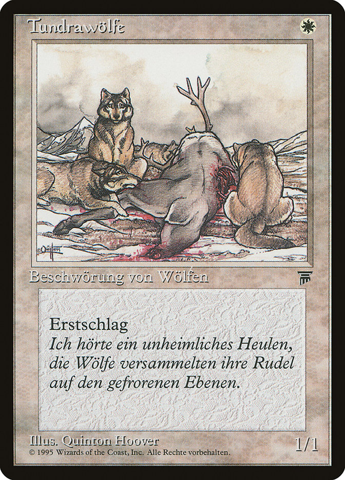 Tundra Wolves (German) - "Tundrawolfe" [Renaissance] | L.A. Mood Comics and Games