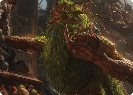 Treebeard, Gracious Host Art Card [The Lord of the Rings: Tales of Middle-earth Art Series] | L.A. Mood Comics and Games