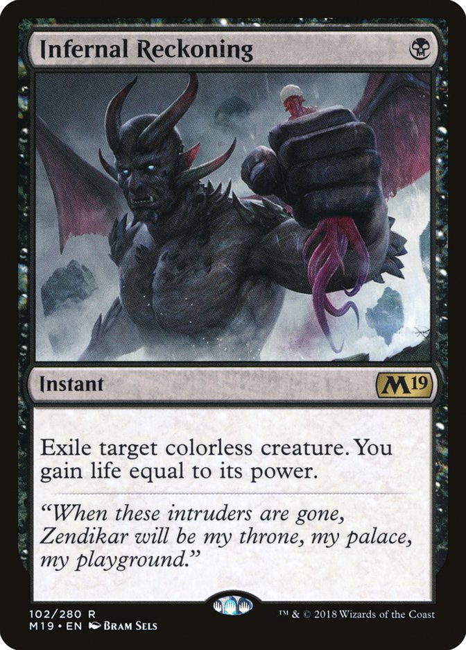 Infernal Reckoning [Core Set 2019] | L.A. Mood Comics and Games