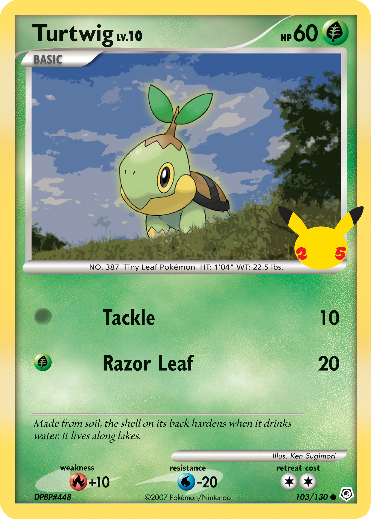 Turtwig (103/130) [First Partner Pack] | L.A. Mood Comics and Games