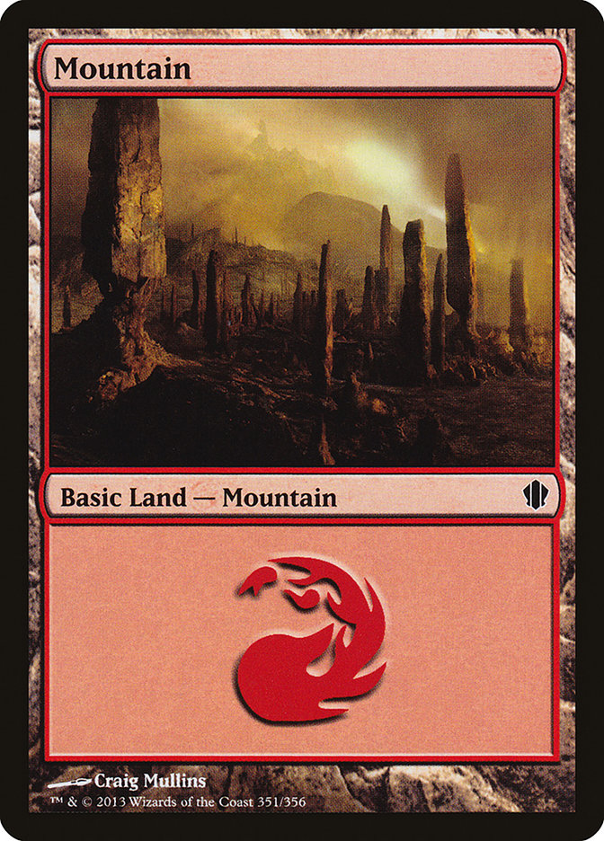 Mountain (351) [Commander 2013] | L.A. Mood Comics and Games