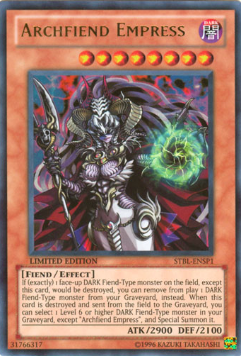 Archfiend Empress [STBL-ENSP1] Ultra Rare | L.A. Mood Comics and Games