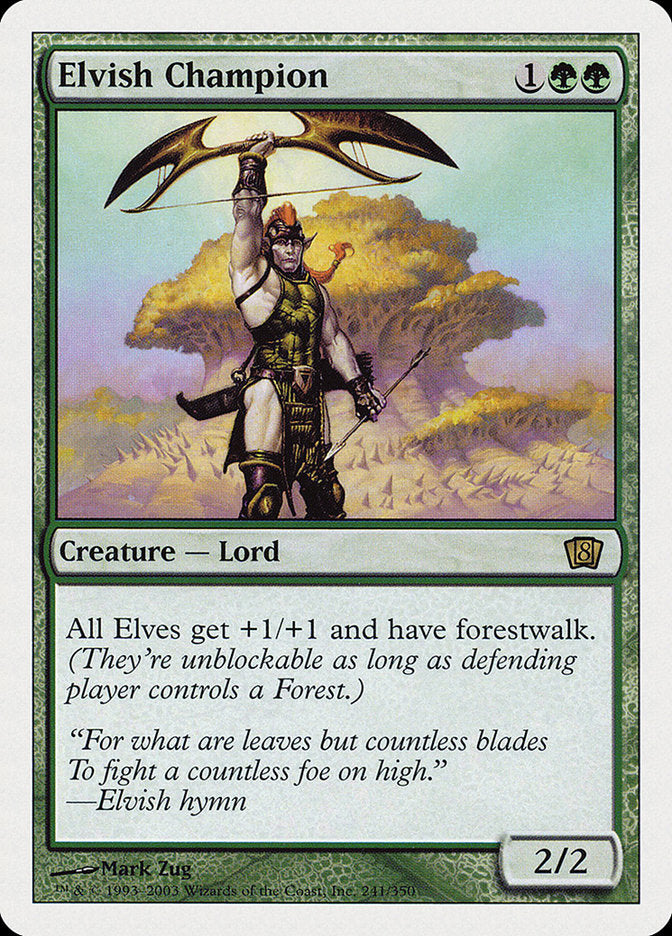 Elvish Champion [Eighth Edition] | L.A. Mood Comics and Games