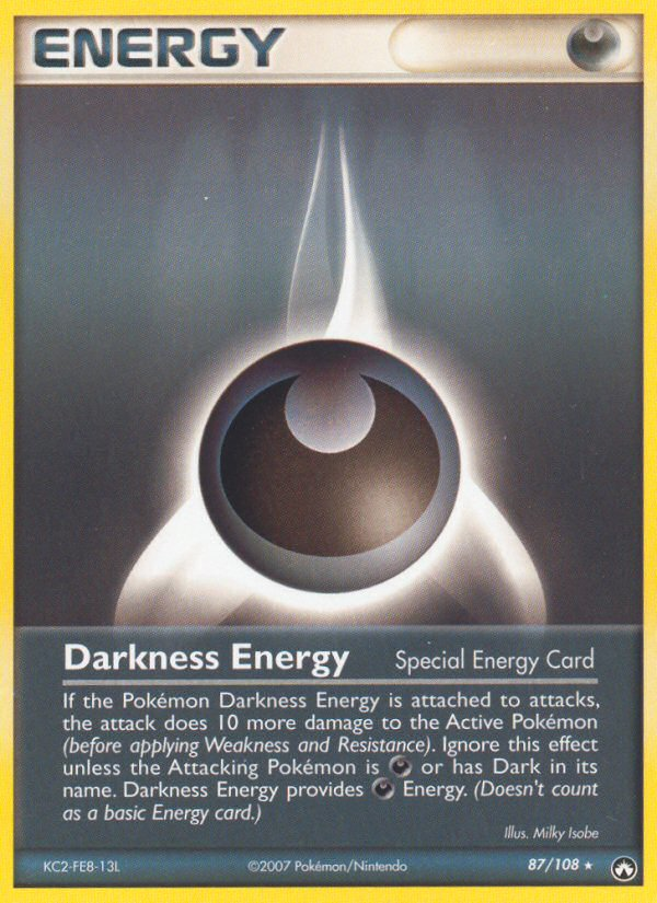 Darkness Energy (87/108) [EX: Power Keepers] | L.A. Mood Comics and Games