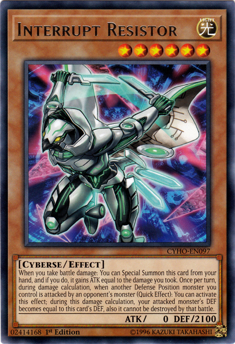 Interrupt Resistor [CYHO-EN097] Rare | L.A. Mood Comics and Games