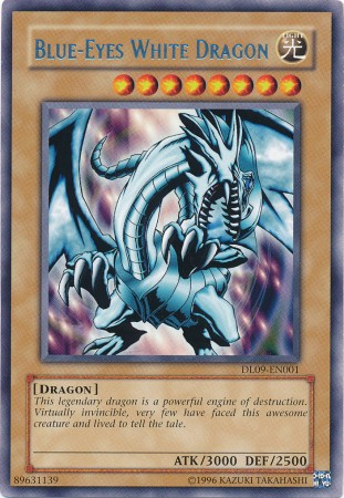 Blue-Eyes White Dragon (Silver) [DL09-EN001] Rare | L.A. Mood Comics and Games