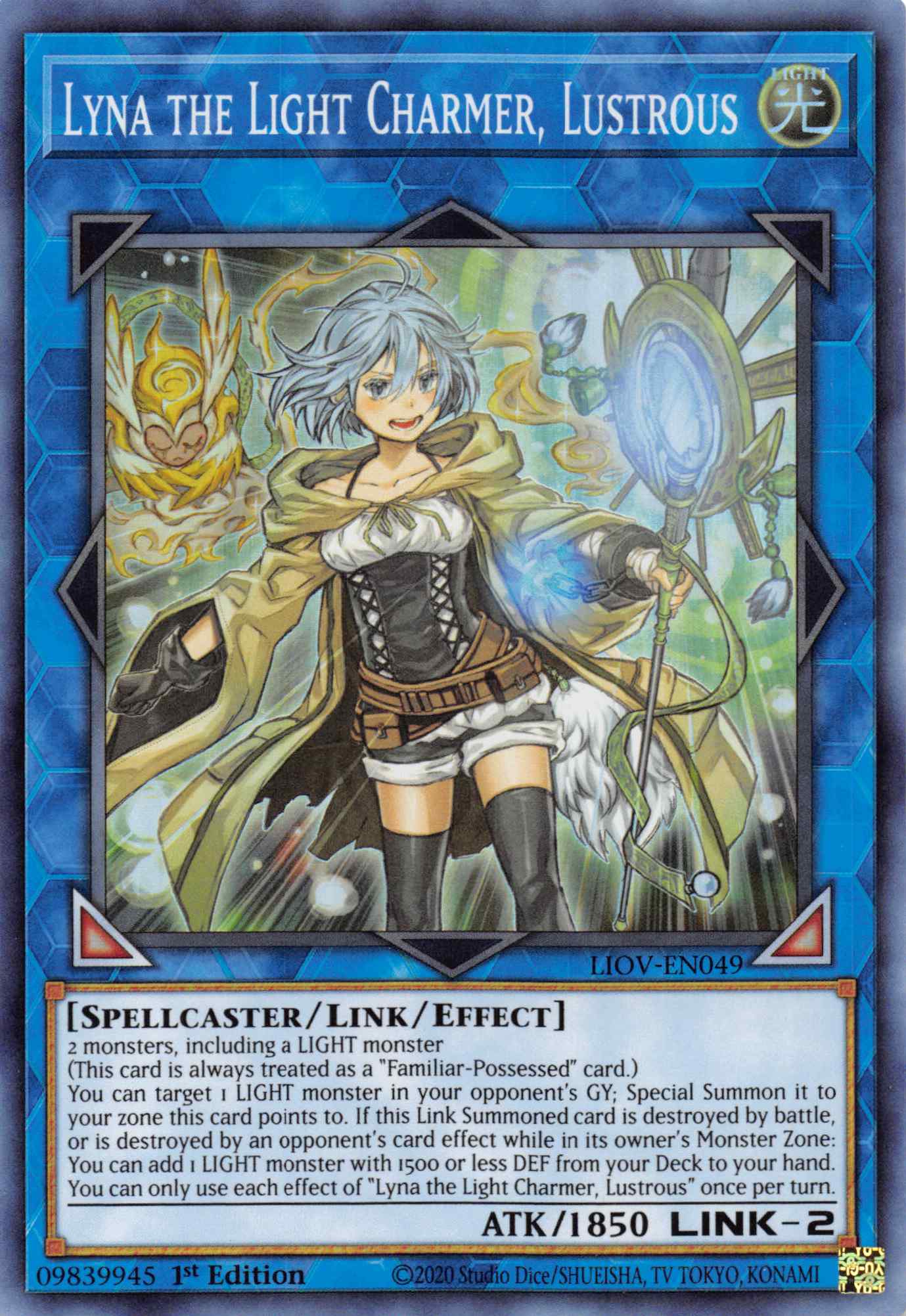 Lyna the Light Charmer, Lustrous [LIOV-EN049] Super Rare | L.A. Mood Comics and Games