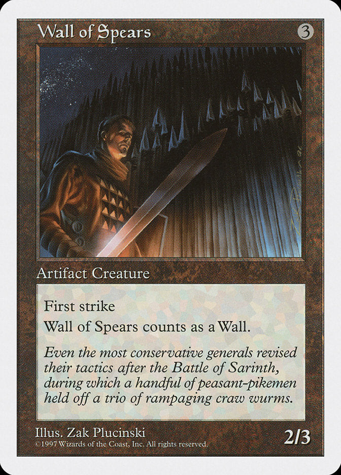 Wall of Spears [Fifth Edition] | L.A. Mood Comics and Games