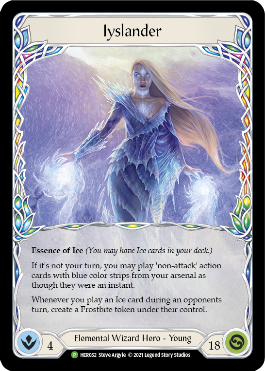 Iyslander [HER052] (Promo)  Cold Foil | L.A. Mood Comics and Games