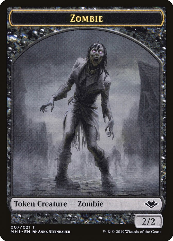 Zombie Token [Modern Horizons Tokens] | L.A. Mood Comics and Games