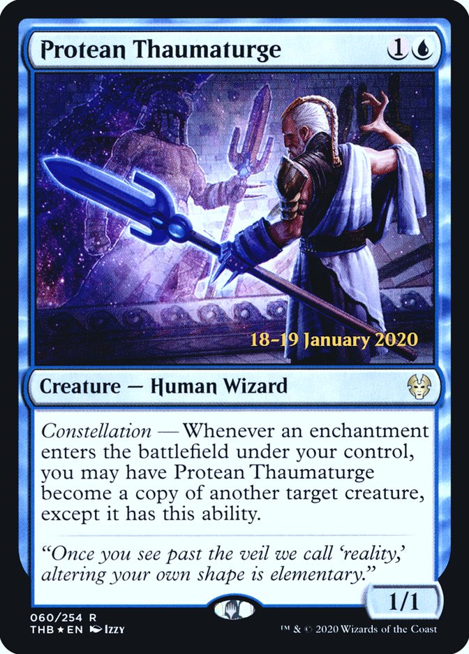 Protean Thaumaturge [Theros Beyond Death Prerelease Promos] | L.A. Mood Comics and Games