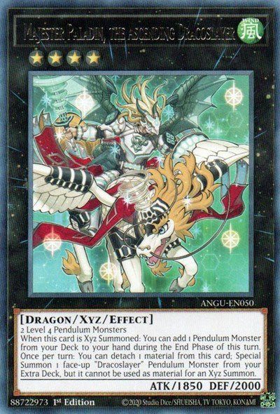 Majester Paladin, the Ascending Dracoslayer (Rare) [ANGU-EN050] Rare | L.A. Mood Comics and Games
