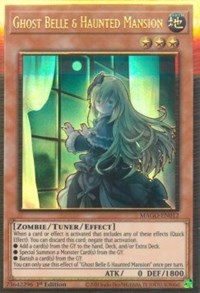 Ghost Belle & Haunted Mansion (Alternate Art) [MAGO-EN012] Gold Rare | L.A. Mood Comics and Games
