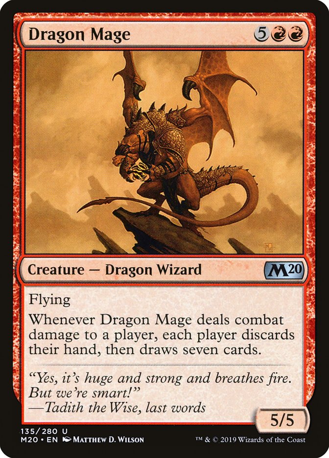 Dragon Mage [Core Set 2020] | L.A. Mood Comics and Games