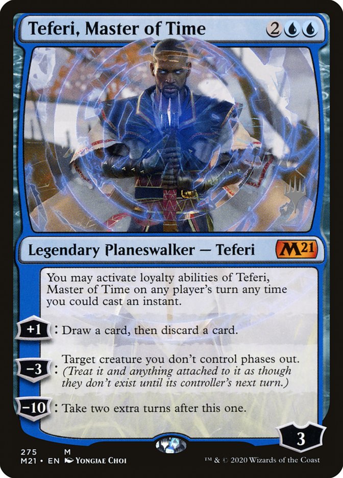 Teferi, Master of Time (Promo Pack) (275) [Core Set 2021 Promos] | L.A. Mood Comics and Games