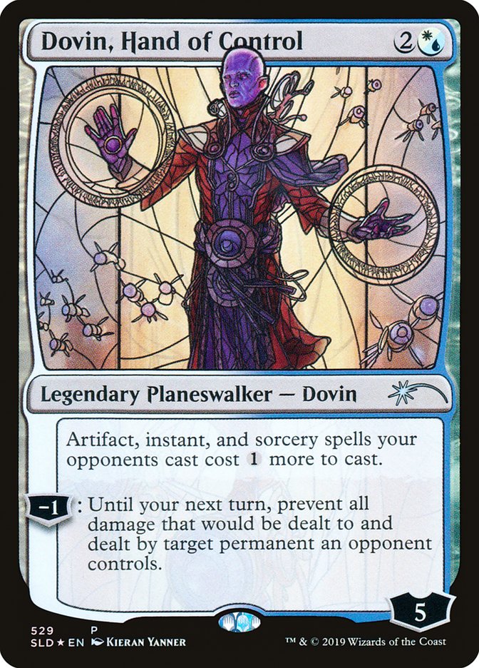 Dovin, Hand of Control (Stained Glass) [Secret Lair Drop Promos] | L.A. Mood Comics and Games