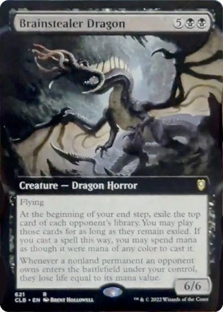 Brainstealer Dragon (Extended Art) [Commander Legends: Battle for Baldur's Gate] | L.A. Mood Comics and Games