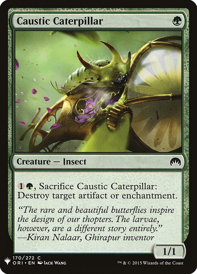 Caustic Caterpillar [Mystery Booster] | L.A. Mood Comics and Games