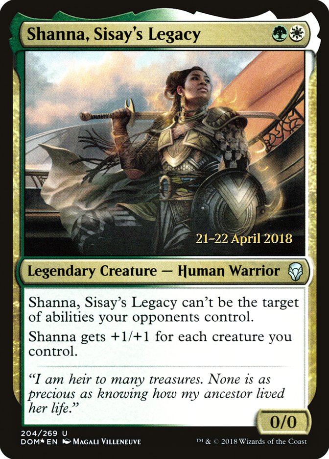 Shanna, Sisay's Legacy [Dominaria Prerelease Promos] | L.A. Mood Comics and Games