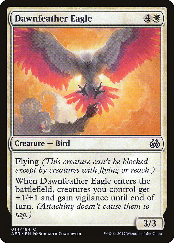 Dawnfeather Eagle (Intro Pack) [Aether Revolt Promos] | L.A. Mood Comics and Games