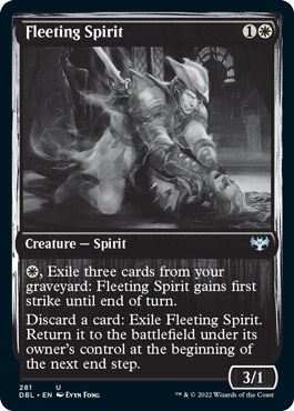 Fleeting Spirit [Innistrad: Double Feature] | L.A. Mood Comics and Games