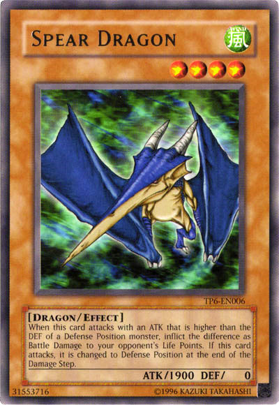 Spear Dragon [TP6-EN006] Rare | L.A. Mood Comics and Games