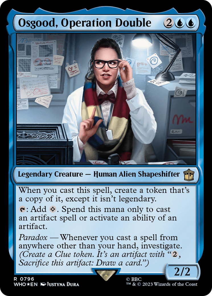 Osgood, Operation Double (Surge Foil) [Doctor Who] | L.A. Mood Comics and Games