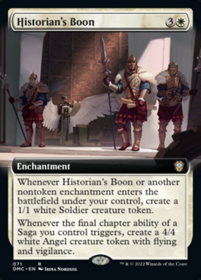 Historian's Boon (Extended Art) [Dominaria United Commander] | L.A. Mood Comics and Games