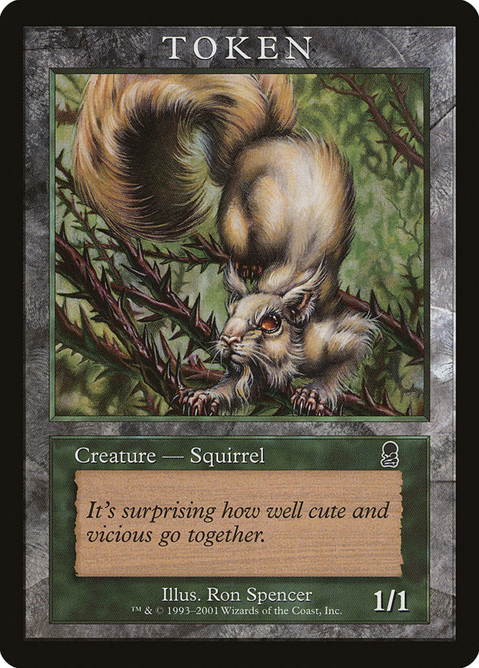 Squirrel Token [Magic Player Rewards 2002] | L.A. Mood Comics and Games