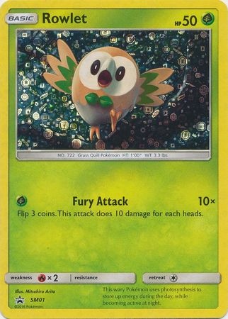 Rowlet (SM01) (General Mills Promo) [Sun & Moon: Black Star Promos] | L.A. Mood Comics and Games