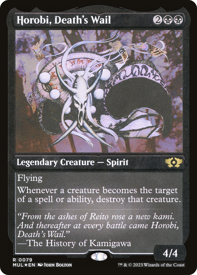 Horobi, Death's Wail (Foil Etched) [Multiverse Legends] | L.A. Mood Comics and Games