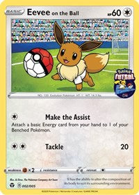 Eevee on the Ball (002/005) [Miscellaneous Cards] | L.A. Mood Comics and Games