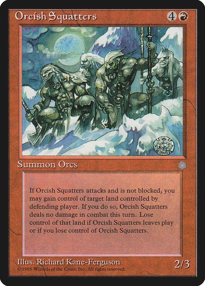 Orcish Squatters [Ice Age] | L.A. Mood Comics and Games