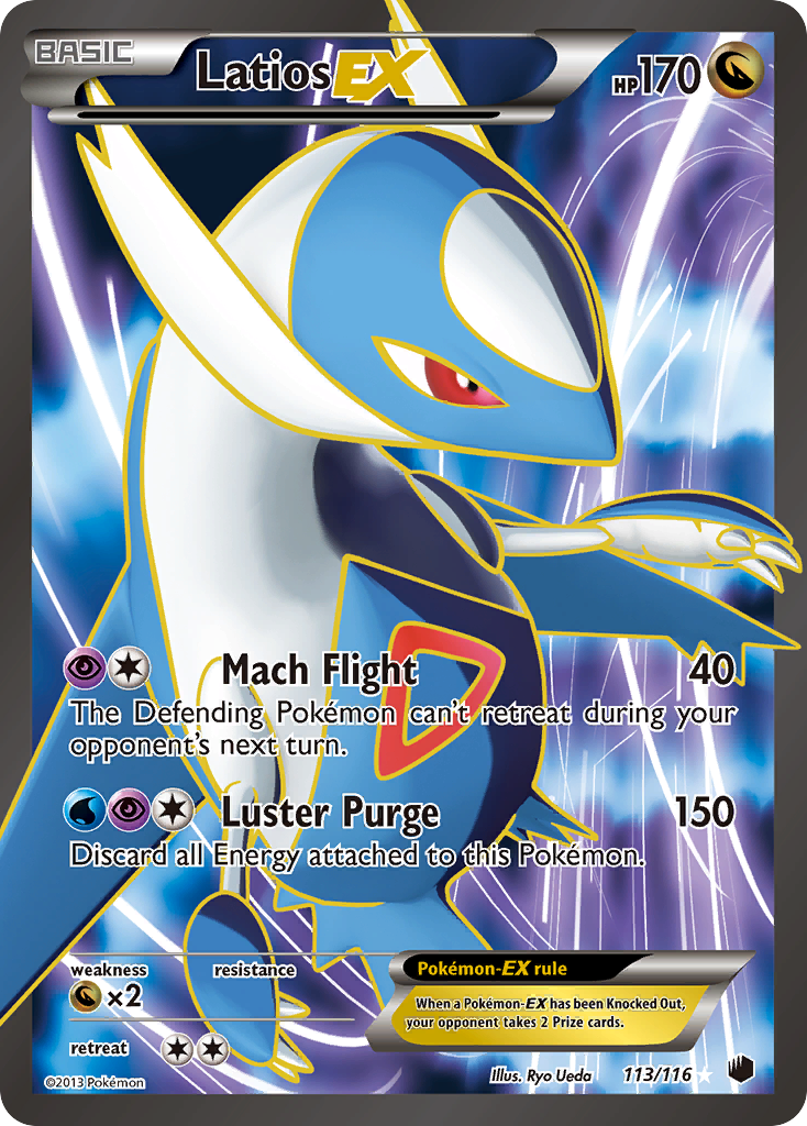 Latios EX (113/116) [Black & White: Plasma Freeze] | L.A. Mood Comics and Games