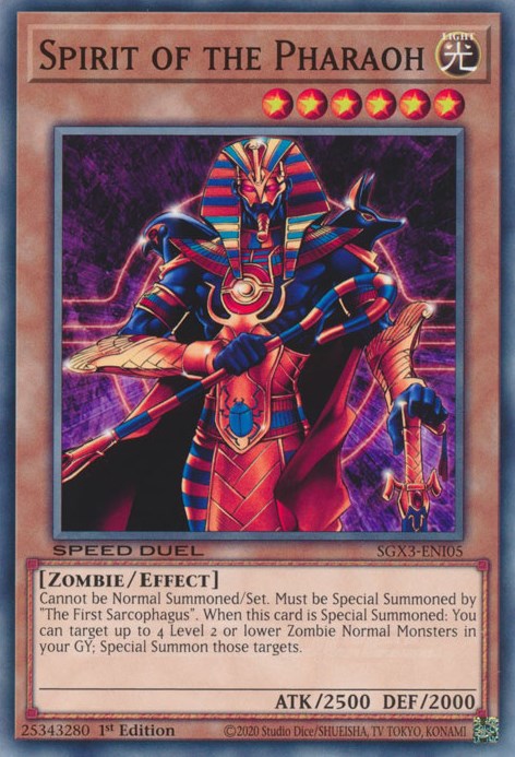 Spirit of the Pharaoh [SGX3-ENI05] Common | L.A. Mood Comics and Games