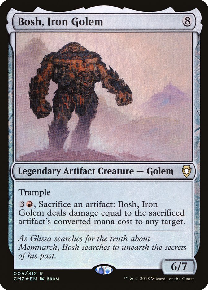 Bosh, Iron Golem [Commander Anthology Volume II] | L.A. Mood Comics and Games