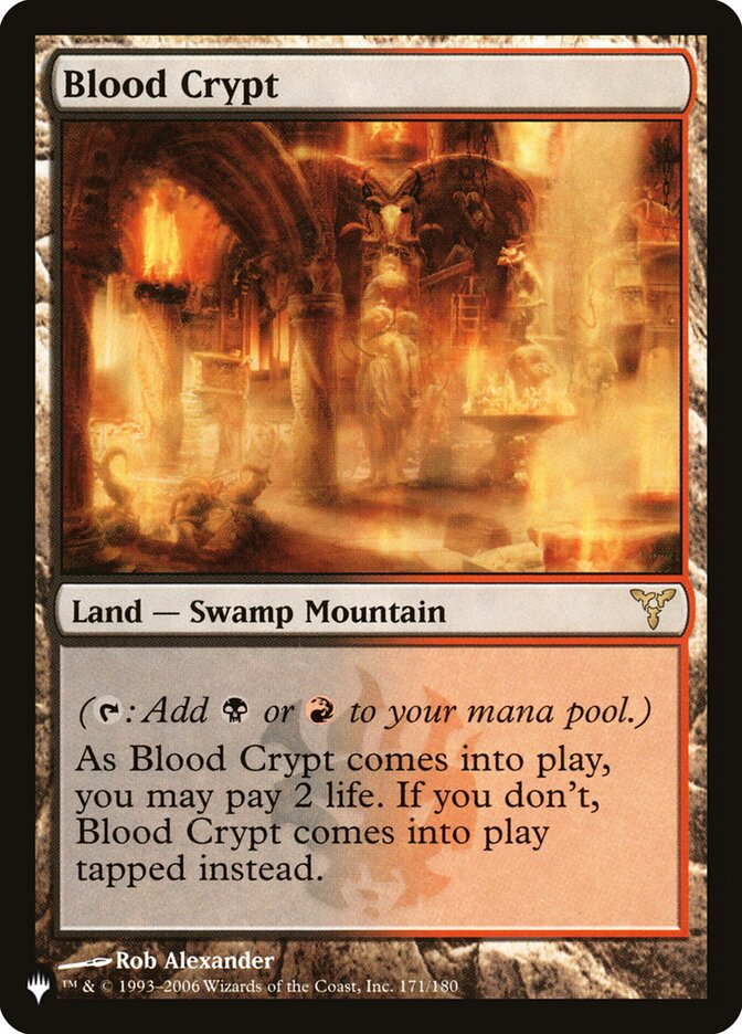Blood Crypt [The List] | L.A. Mood Comics and Games
