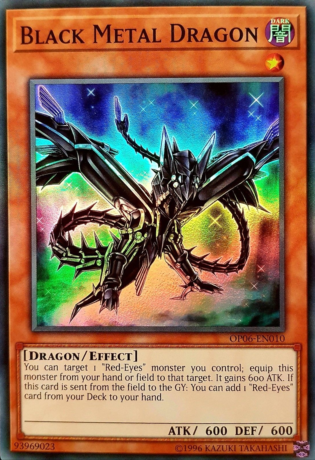 Black Metal Dragon [OP06-EN010] Super Rare | L.A. Mood Comics and Games