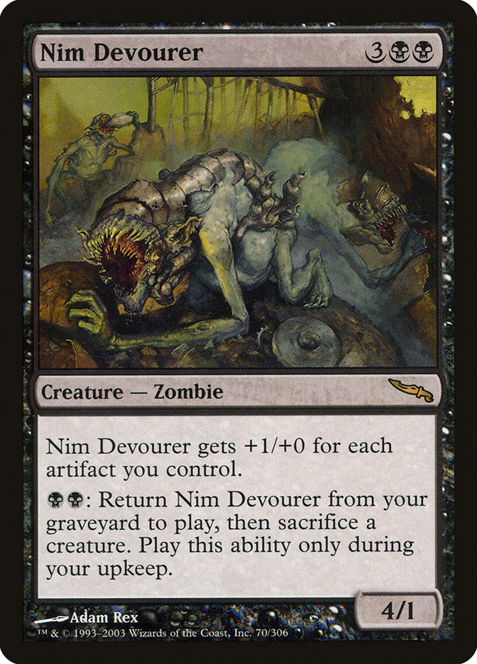 Nim Devourer [Mirrodin] | L.A. Mood Comics and Games